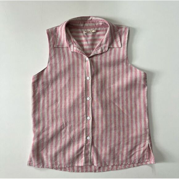FAHERTY - MALIBU SLEEVELESS LINEN SHIRT - PINK
CINQUE TERRE STRIPE S - Picture 4 of 7